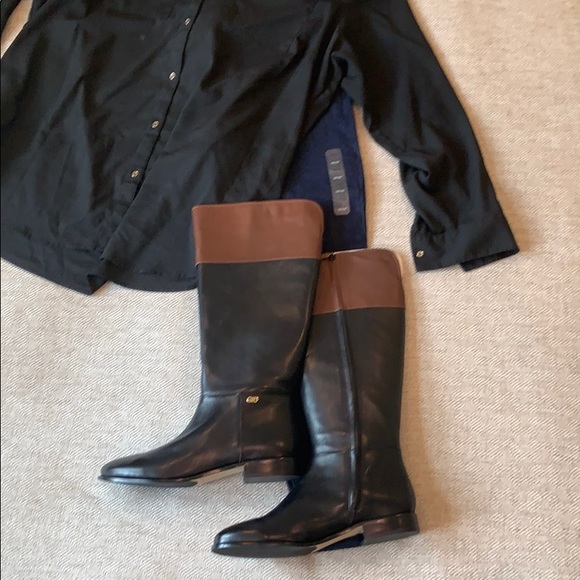 cole haan wide calf boots